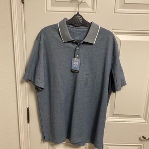 Van Heusen Air temperature activating cooling zone polo short. Size large.